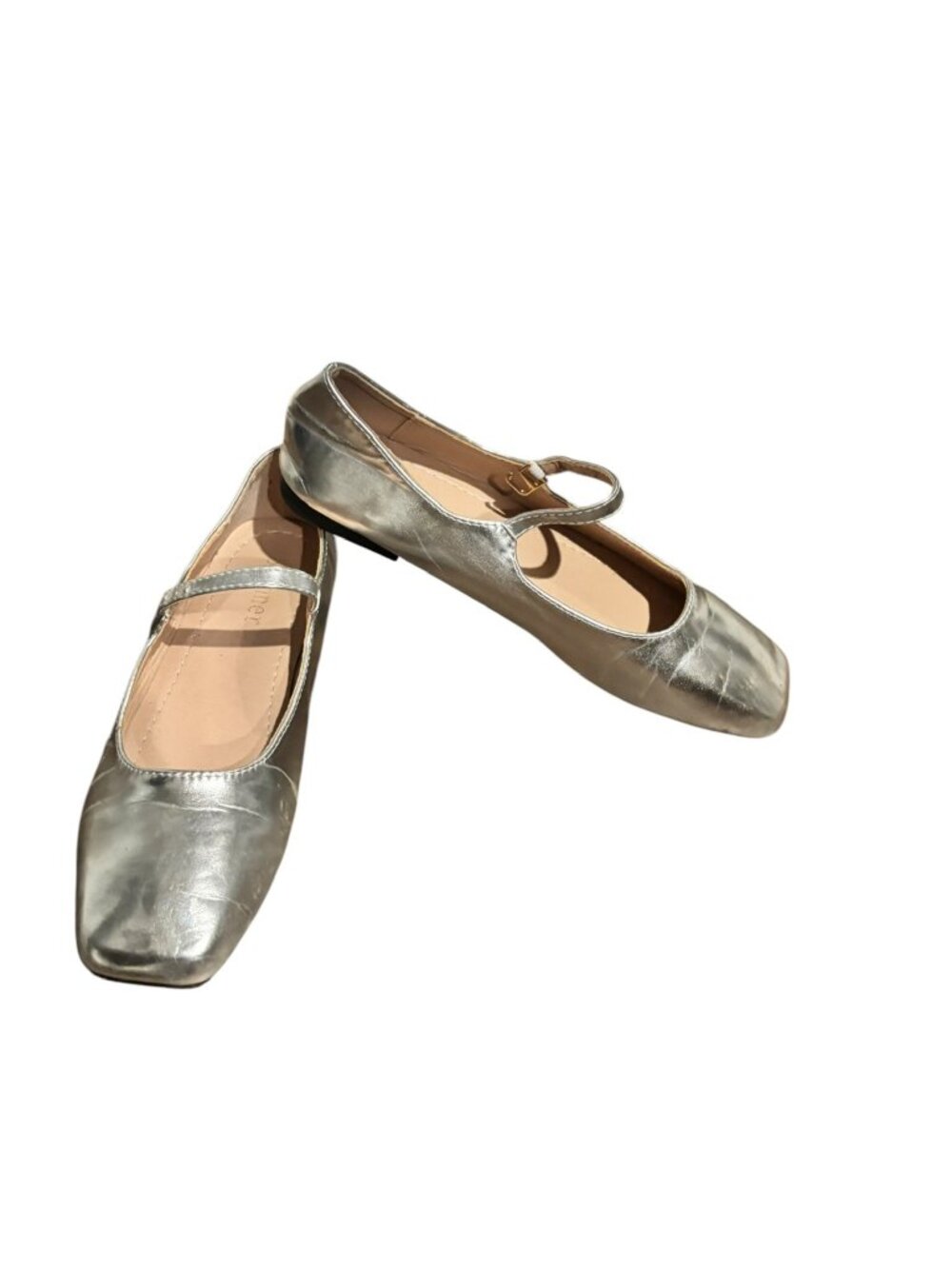 Stunner Silver Ballet Shoes - Picture 3 of 7